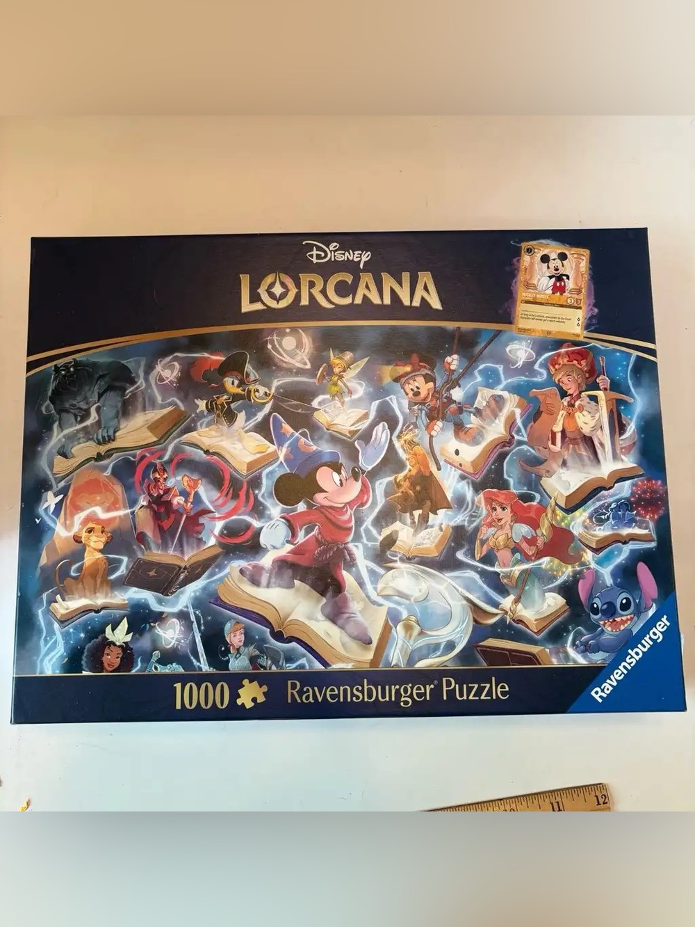 Disney Lorcana Puzzle — Multicolor Magic Scene